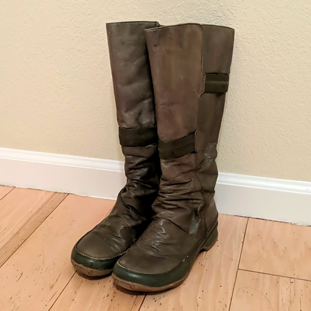 Miz mooz Emmy green knee high boots 8 / 38